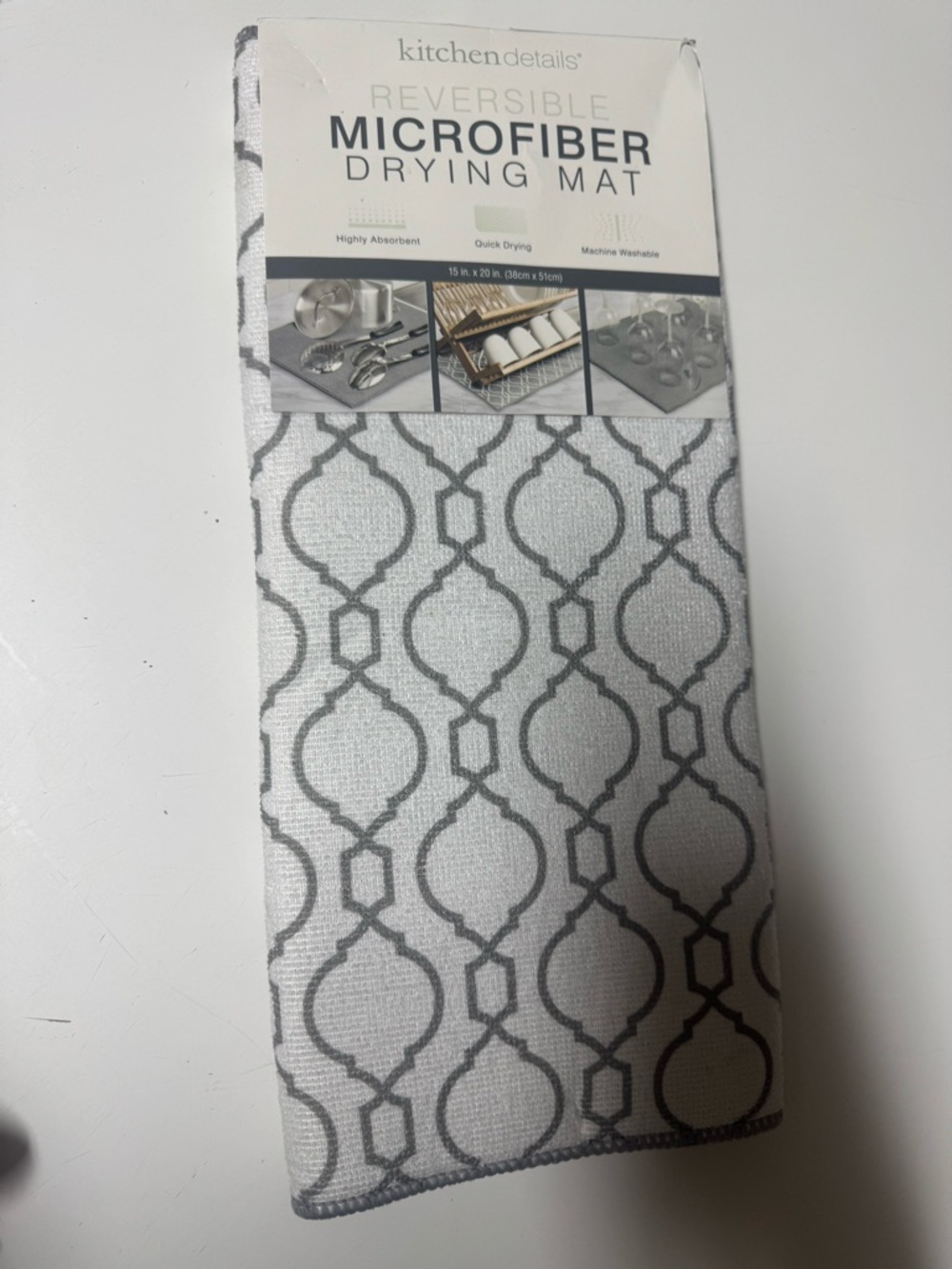 Microfiber Reversible- Drying Mat - Picture 2 of 3